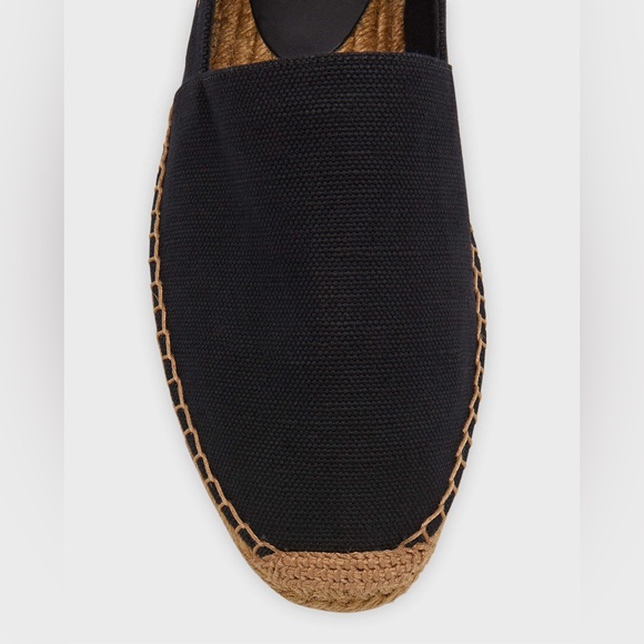 SAINT LAURENT Men’s Logo Stitched Espadrille Shoes NWT - Picture 4 of 8